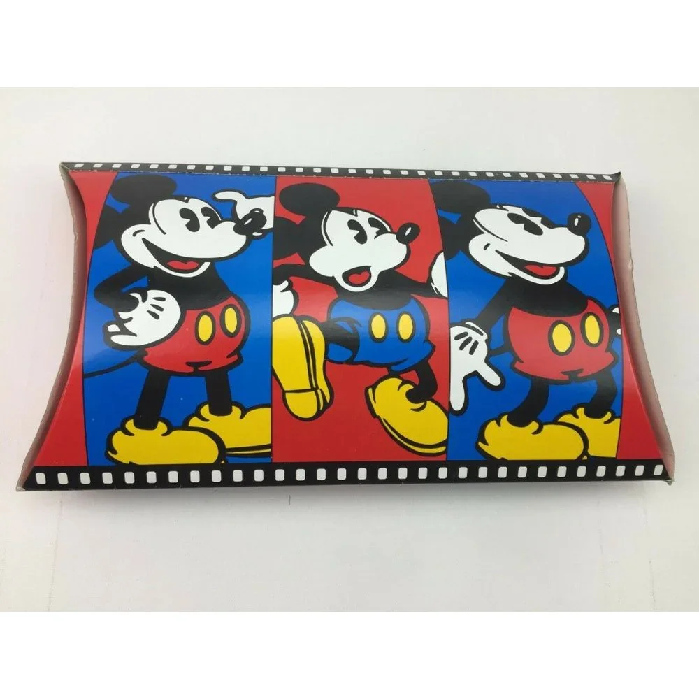 Vintage Disney Store Mickey Mouse Pillow Gift Folding Box